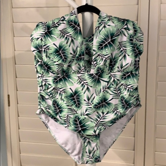 Waverly Other - NWT- Beautiful, one piece halter swimsuit!